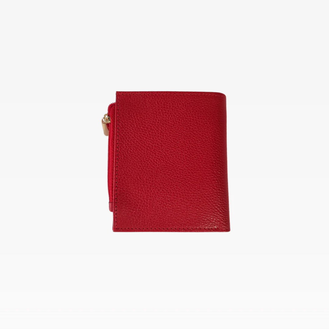 Billetera en cuero para mujer color Rojo referencia 1866