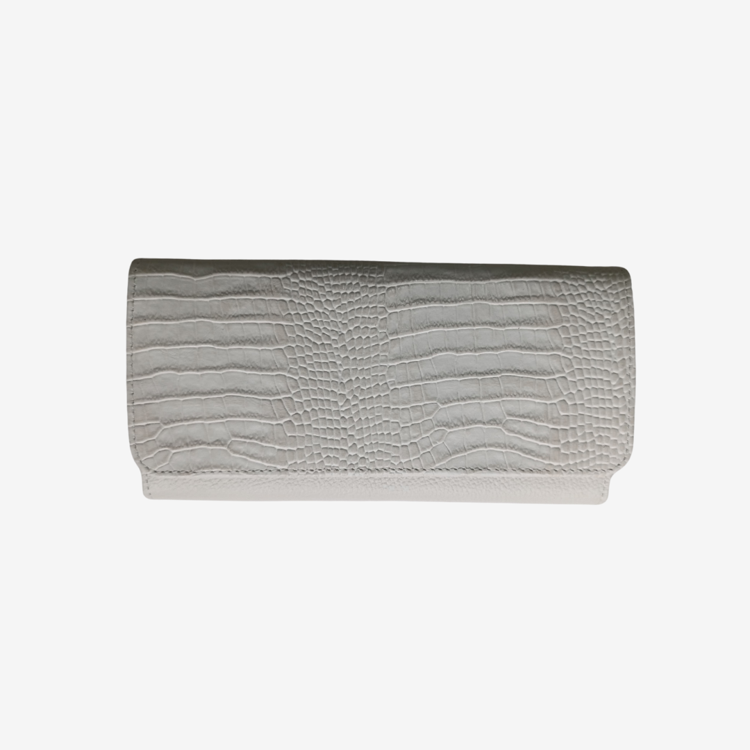 Billetera Nova en cuero - Beige