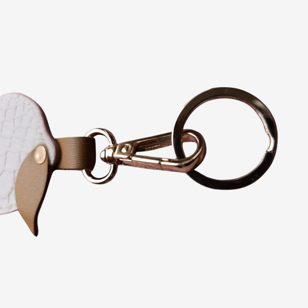 Llavero Limon en cuero - RagazzaBolsos