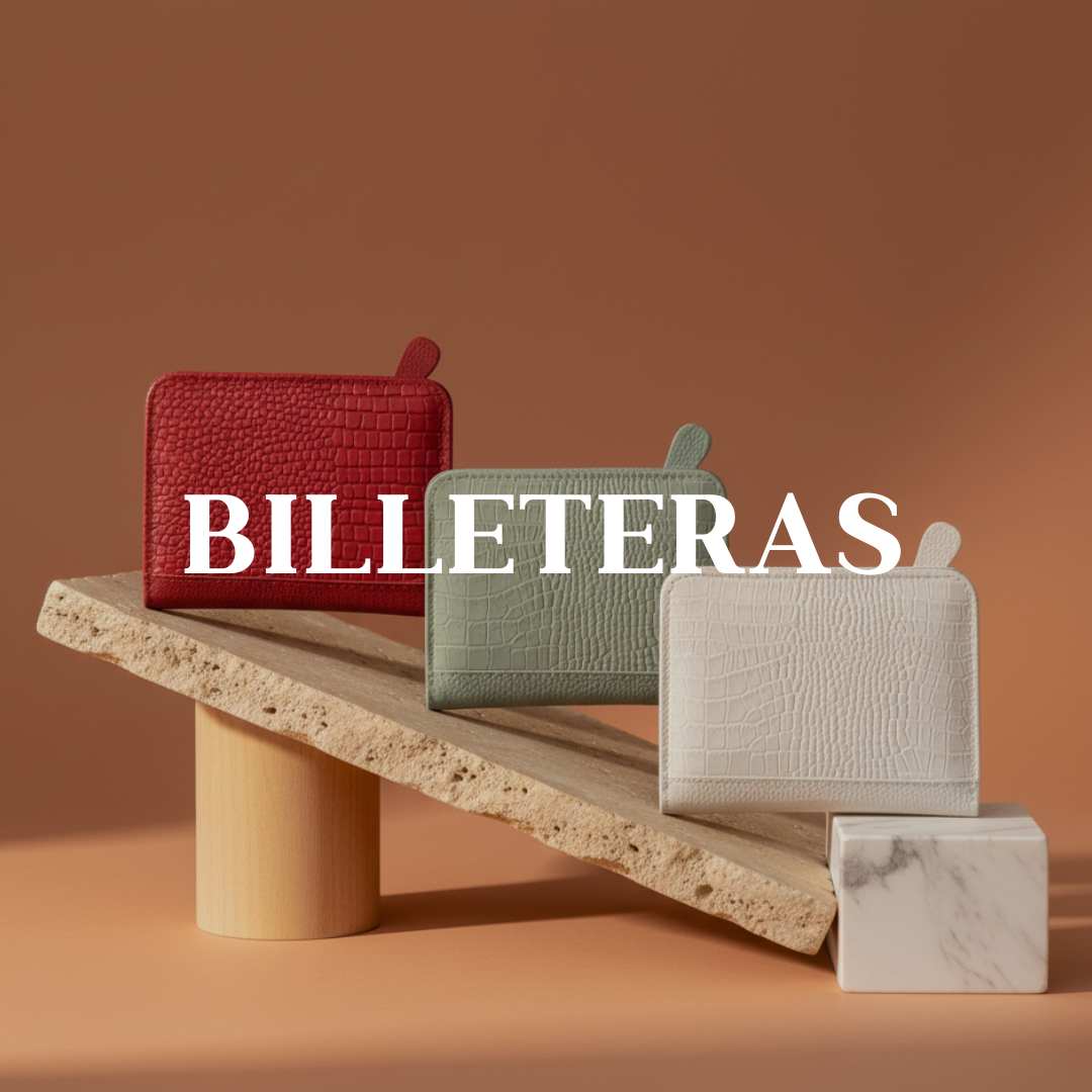 Billetera de cuero para mujer, diseño exclusivos hecho por artesanos colombianos