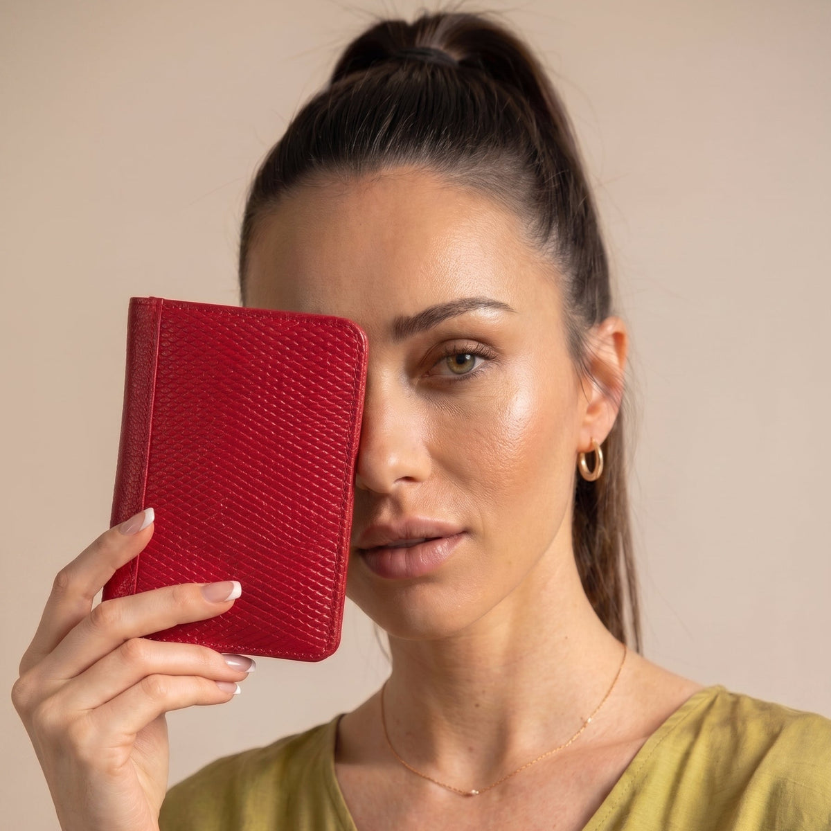 Billetera Zafiro Roja