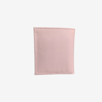 Billetera porta tarjetas para dama color palo rosa