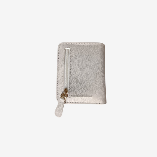 Billetera Zafiro en Cuero Beige