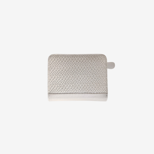 Billetera Zafiro en Cuero Beige