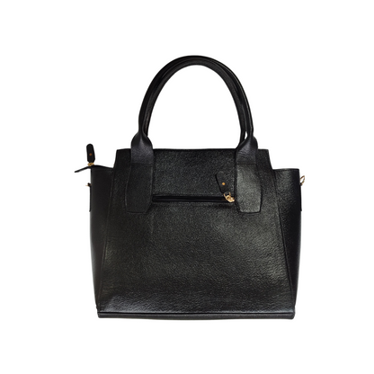 Cartera sofia en cuero - negro
