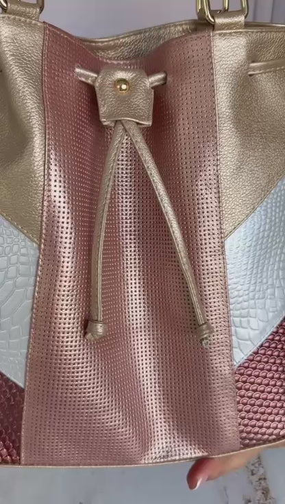Bolso Cartera y manos libres  en mismo diseño   - Sonia